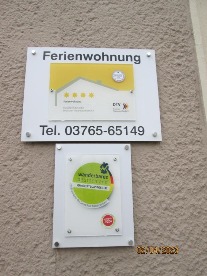 Zentrale-Ruhige Ferienwohnung Reichenbach im Vogtland Esterno foto